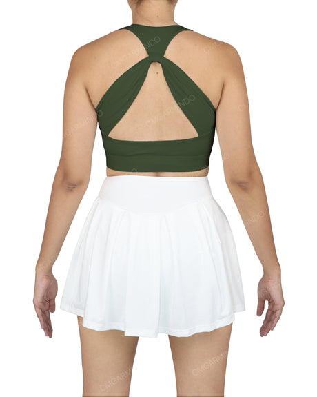 Crew Neck Crop Top
