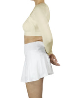 Crew Neck Long Sleeve Crop Top