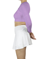 Crew Neck Long Sleeve Crop Top