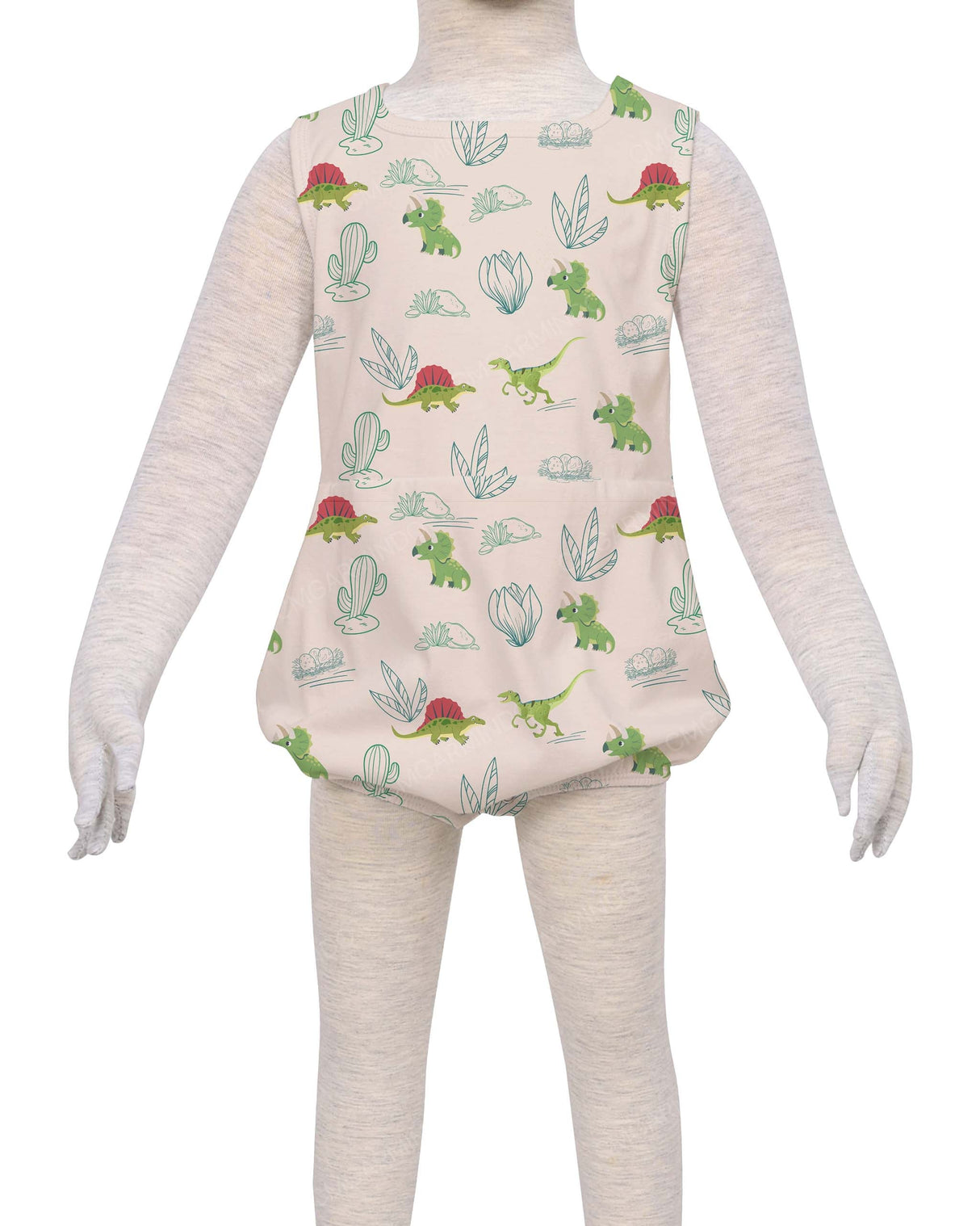 Sleeveless Bloomer Romper