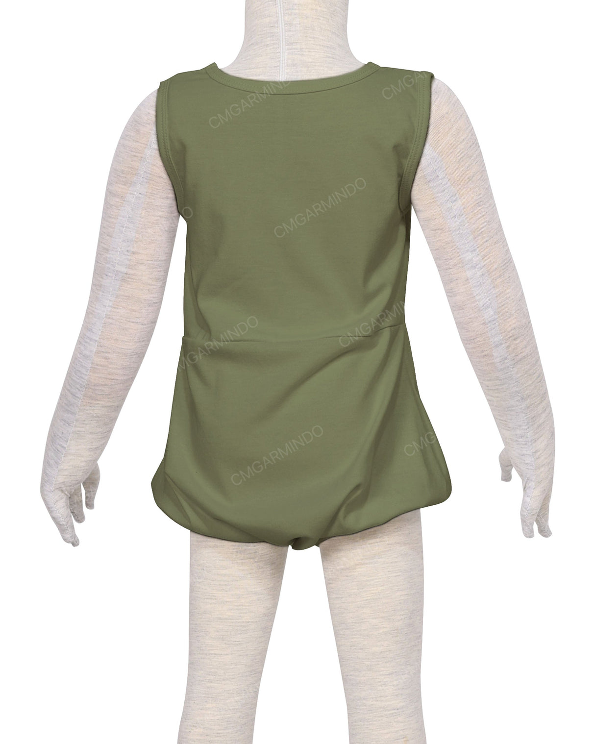 Sleeveless Bloomer Romper