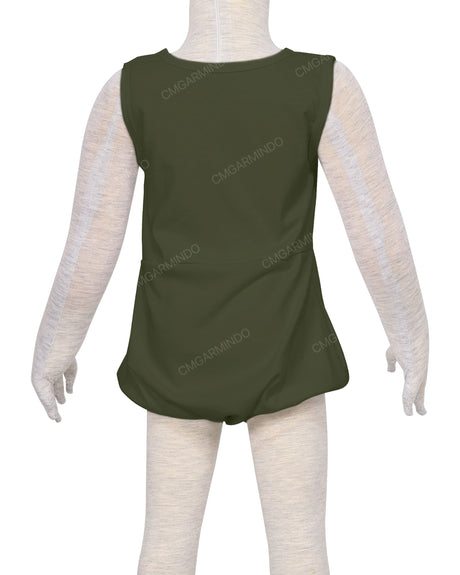Sleeveless Bloomer Romper
