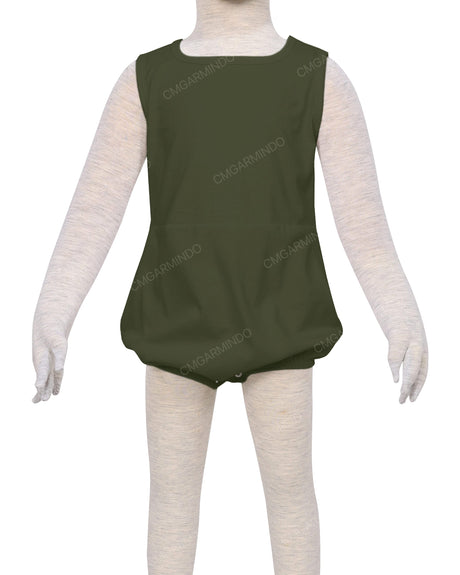 Sleeveless Bloomer Romper