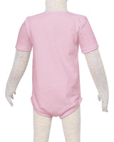 Short Sleeve Envelope Neck Onesie