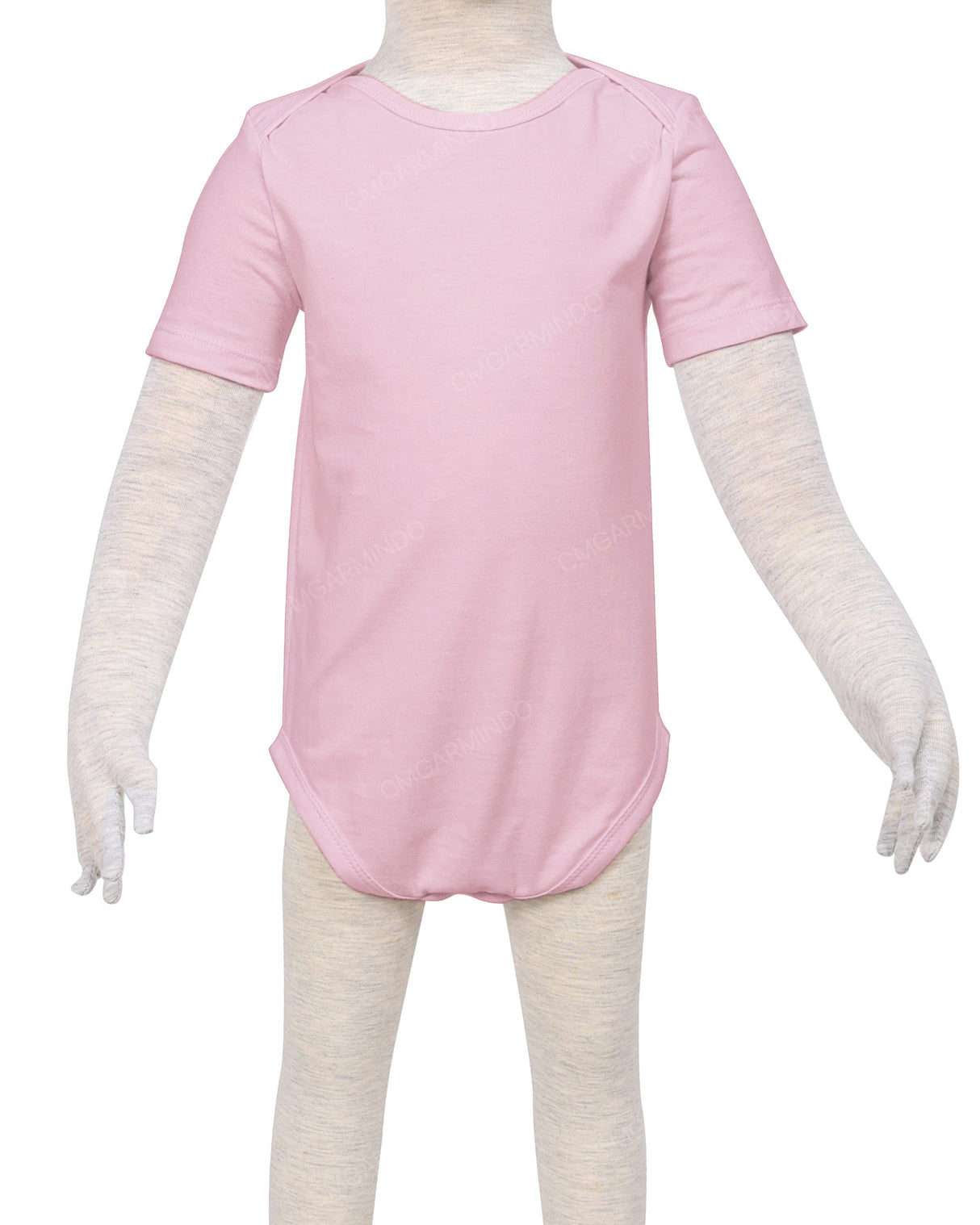 Short Sleeve Envelope Neck Onesie