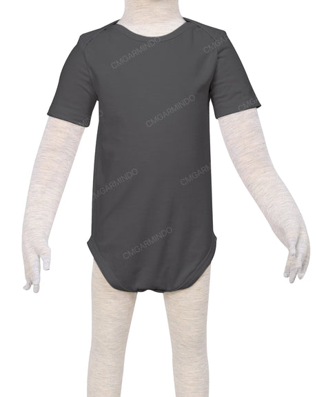 Short Sleeve Envelope Neck Onesie