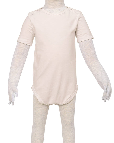 Short Sleeve Envelope Neck Onesie