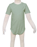 Short Sleeve Envelope Neck Onesie