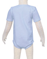 Short Sleeve Envelope Neck Onesie