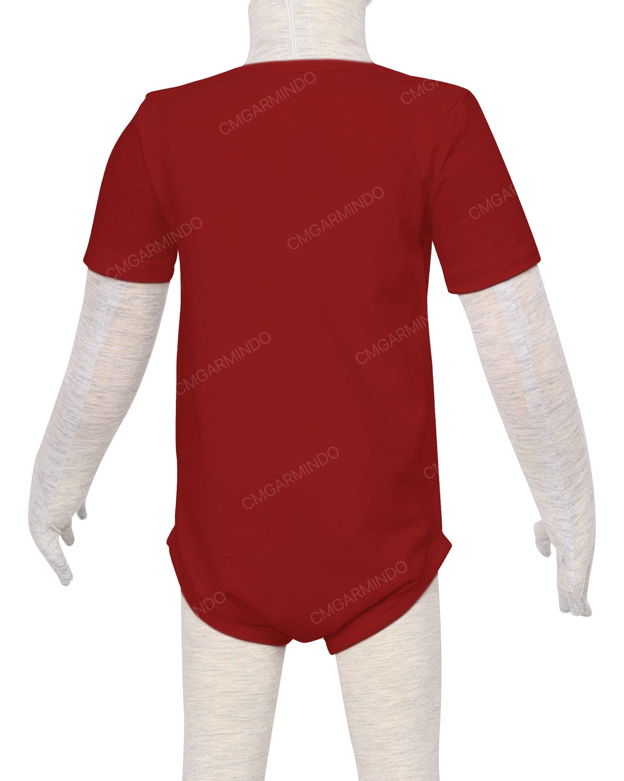 Short Sleeve Envelope Neck Onesie