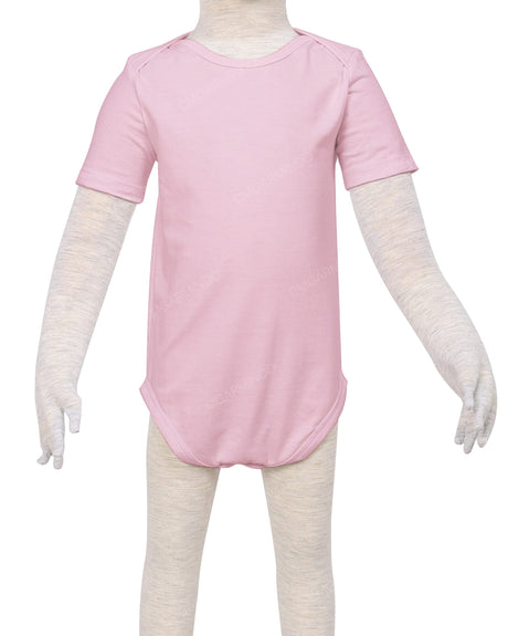 Short Sleeve Envelope Neck Onesie