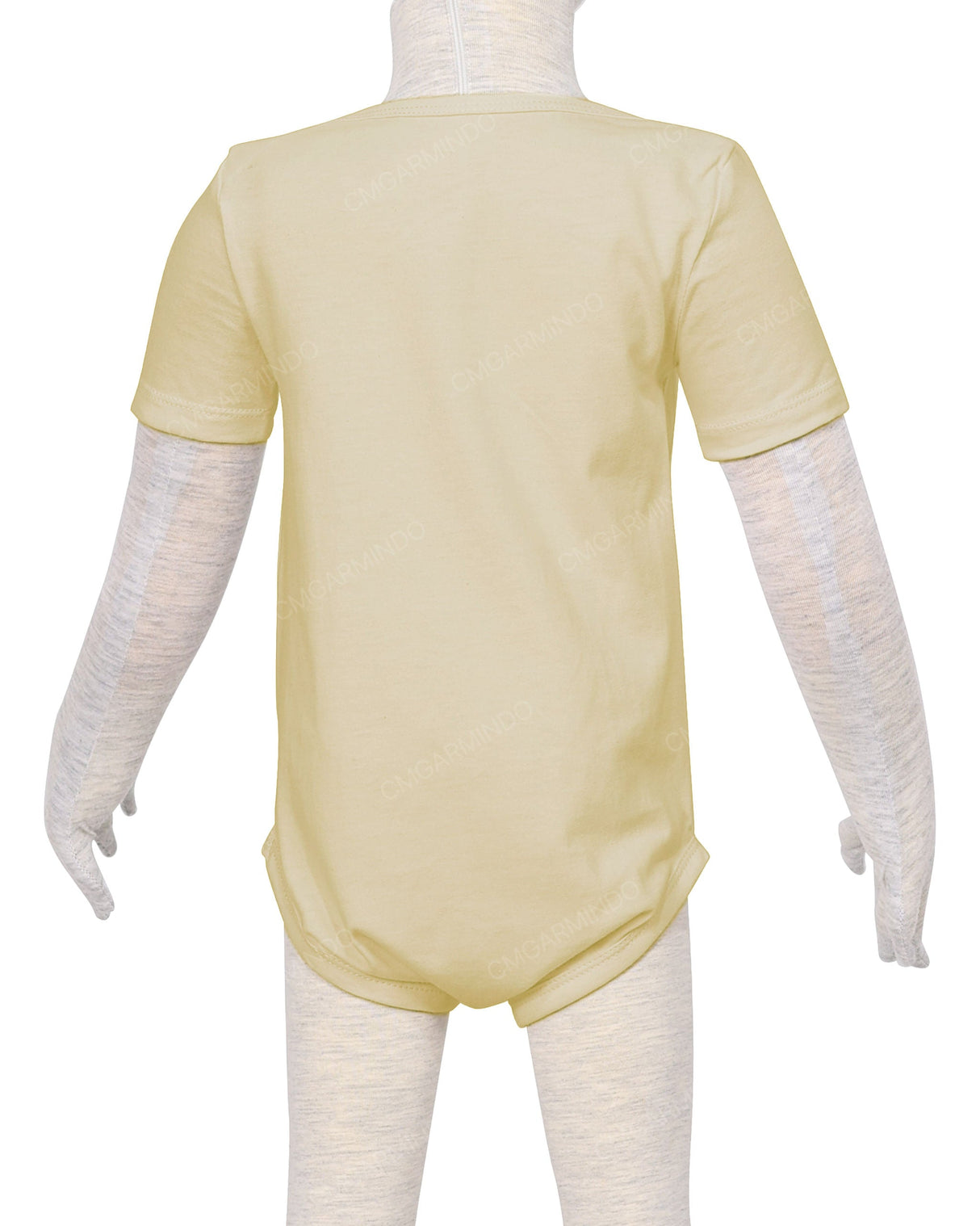 Short Sleeve Envelope Neck Onesie