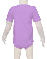 Short Sleeve Envelope Neck Onesie