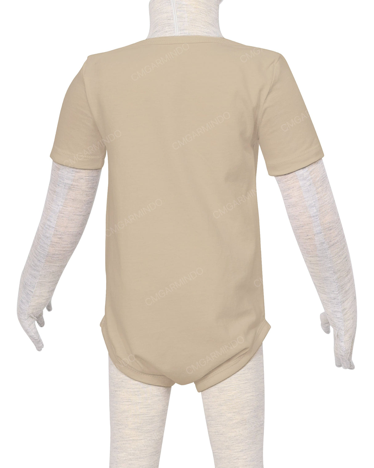 Short Sleeve Envelope Neck Onesie