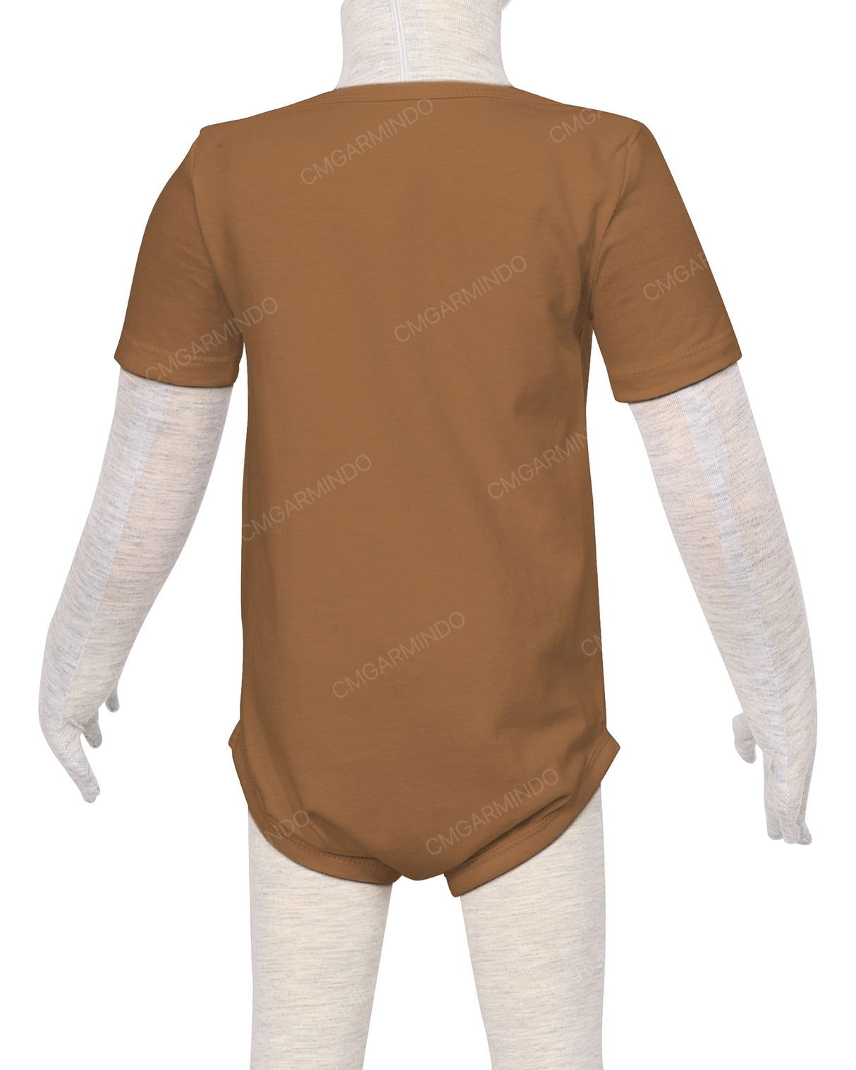 Short Sleeve Envelope Neck Onesie