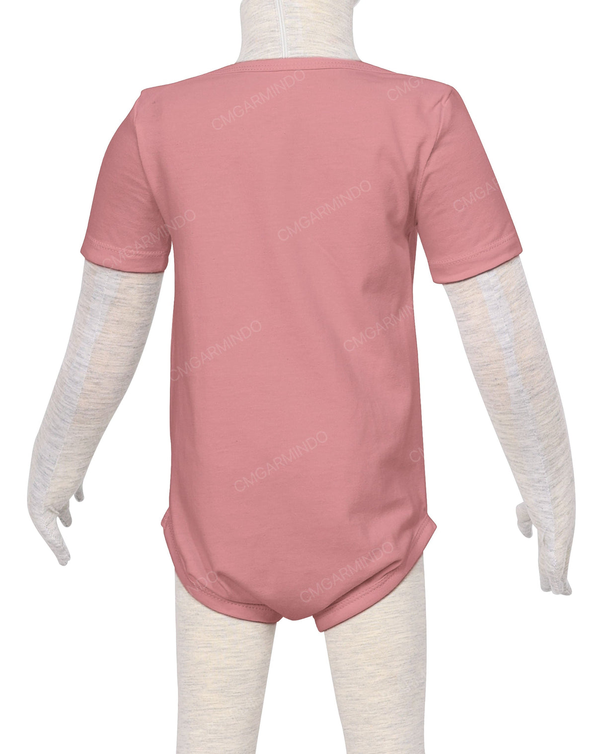 Short Sleeve Envelope Neck Onesie