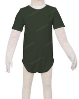 Short Sleeve Envelope Neck Onesie