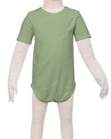 Short Sleeve Envelope Neck Onesie
