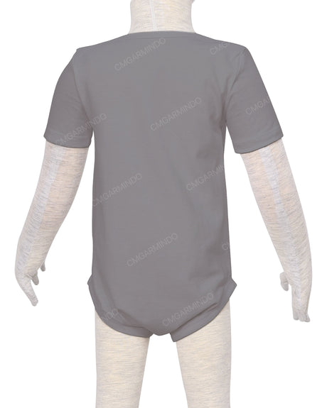 Short Sleeve Envelope Neck Onesie