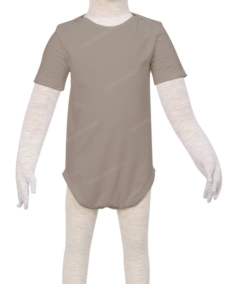 Short Sleeve Envelope Neck Onesie