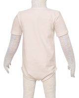 Short Sleeve Envelope Neck Onesie