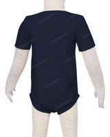 Short Sleeve Envelope Neck Onesie