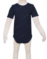 Short Sleeve Envelope Neck Onesie