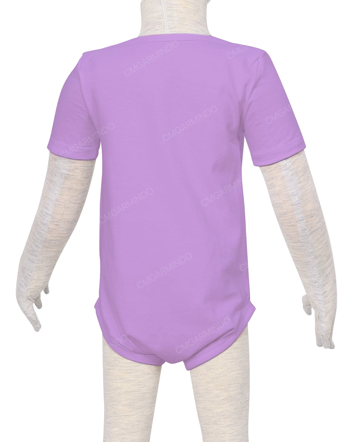 Short Sleeve Envelope Neck Onesie
