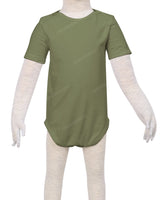 Short Sleeve Envelope Neck Onesie