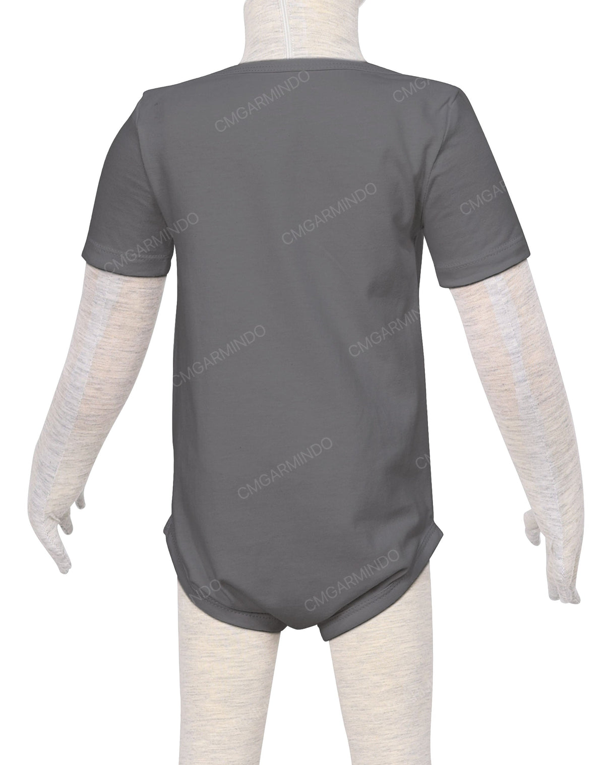 Short Sleeve Envelope Neck Onesie