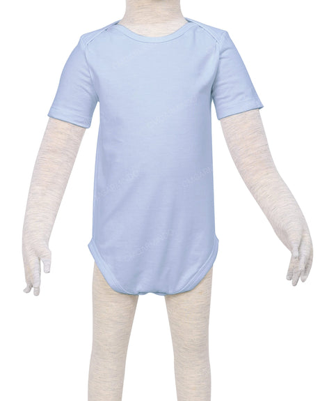 Short Sleeve Envelope Neck Onesie