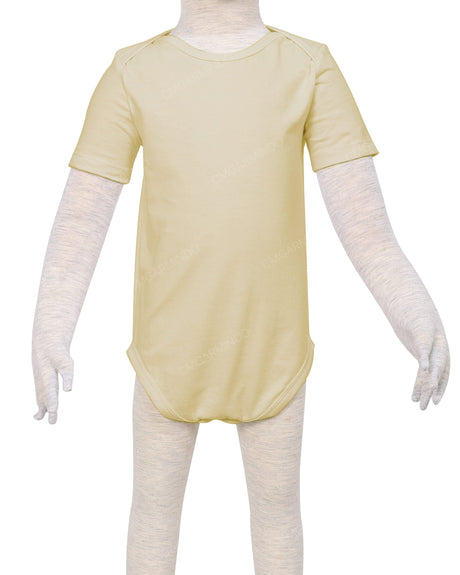 Short Sleeve Envelope Neck Onesie
