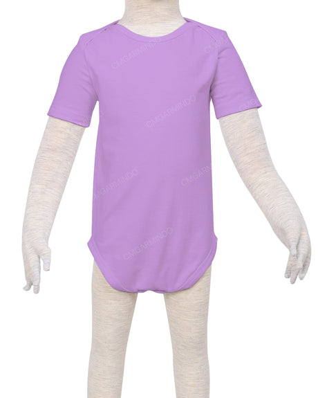 Short Sleeve Envelope Neck Onesie