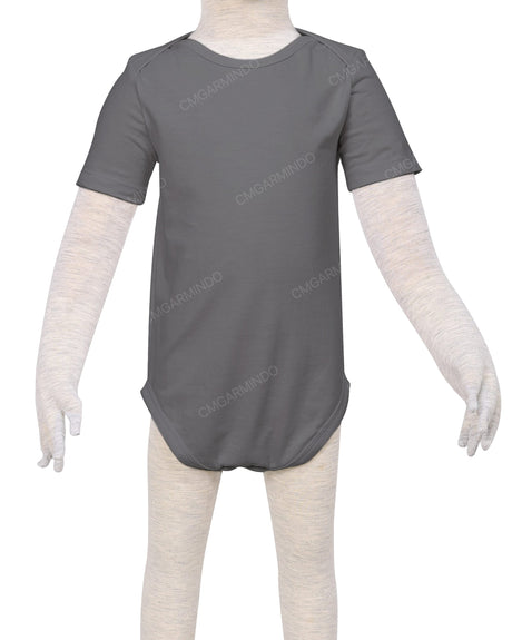 Short Sleeve Envelope Neck Onesie