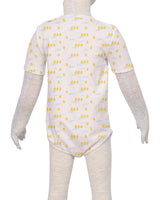 Short Sleeve Crew Neck Onesie
