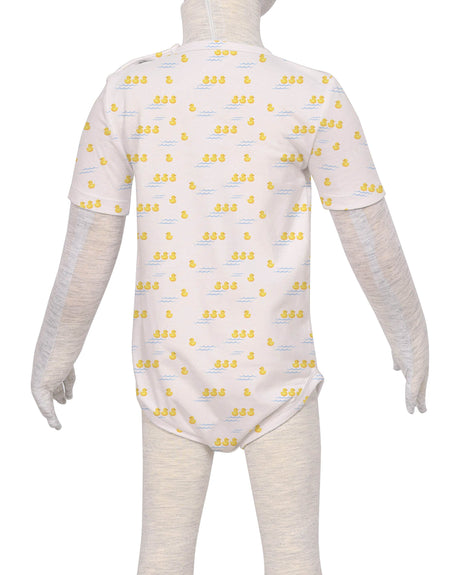 Short Sleeve Crew Neck Onesie