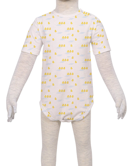 Short Sleeve Crew Neck Onesie