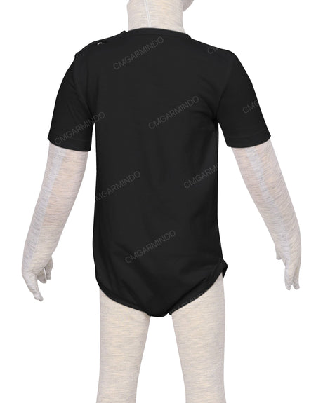 Short Sleeve Crew Neck Onesie