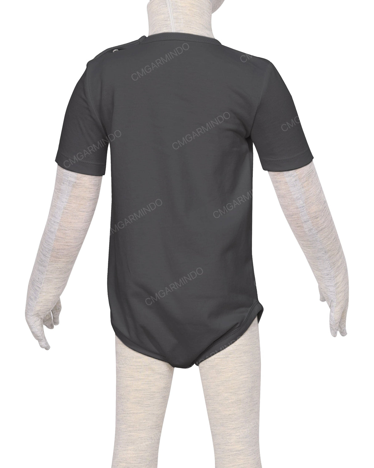 Short Sleeve Crew Neck Onesie
