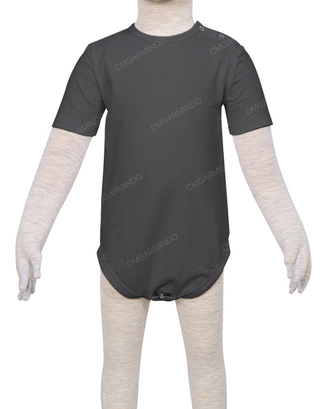 Short Sleeve Crew Neck Onesie