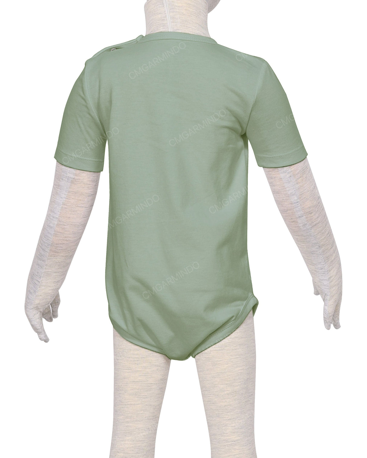 Short Sleeve Crew Neck Onesie