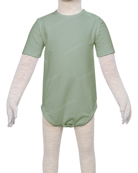 Short Sleeve Crew Neck Onesie