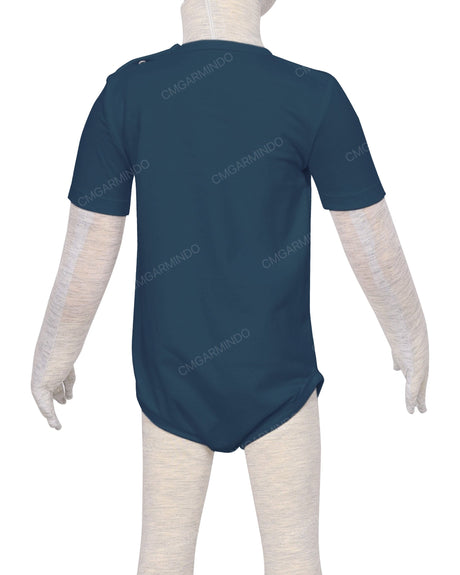 Short Sleeve Crew Neck Onesie