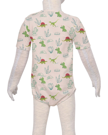 Short Sleeve Crew Neck Onesie