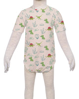 Short Sleeve Crew Neck Onesie