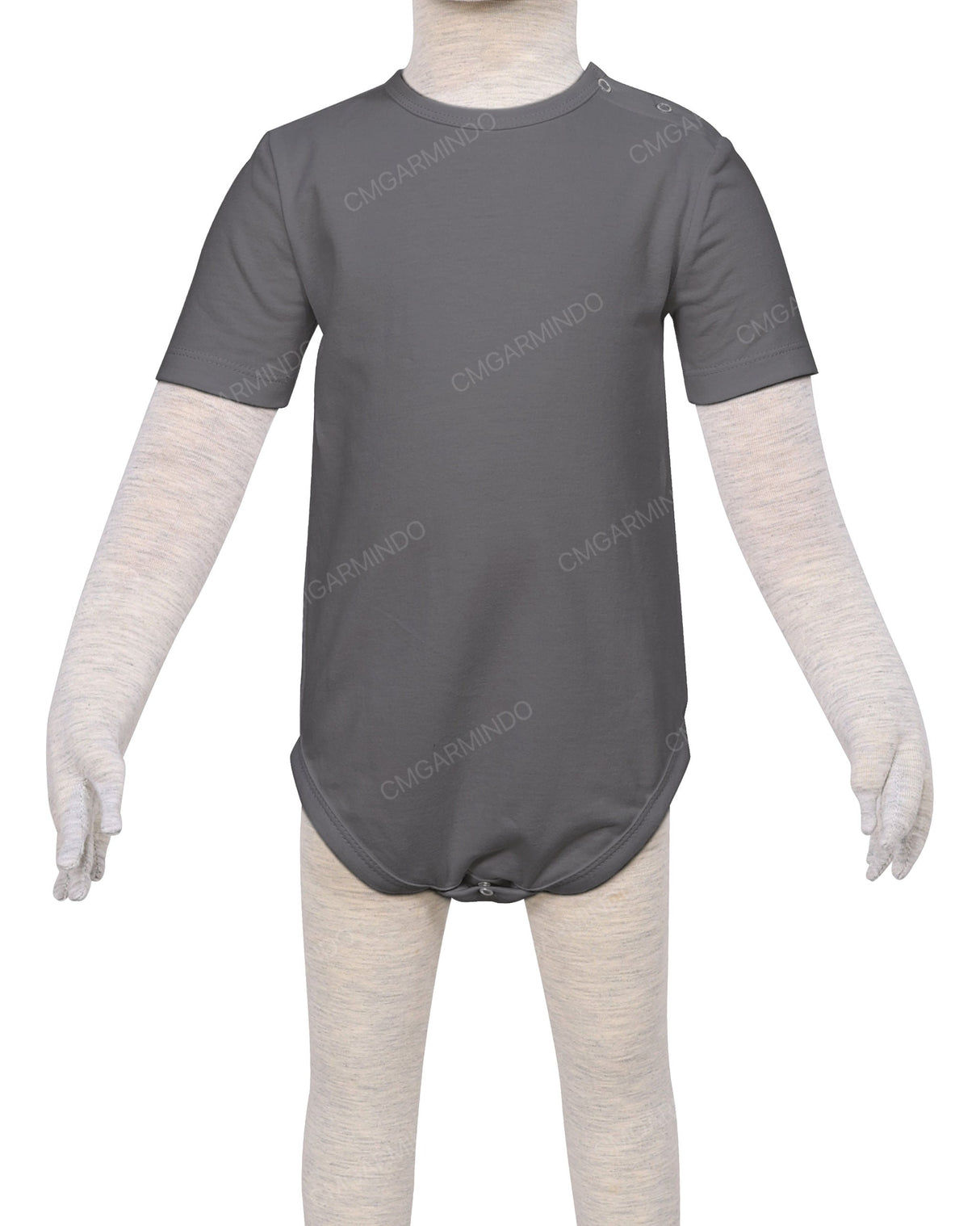 Short Sleeve Crew Neck Onesie