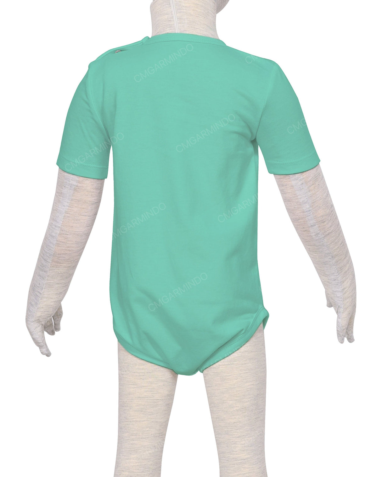 Short Sleeve Crew Neck Onesie