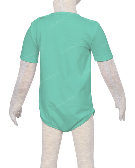 Short Sleeve Crew Neck Onesie