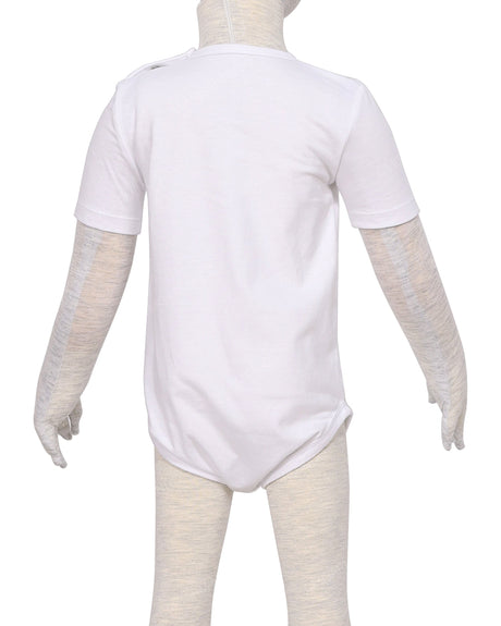 Short Sleeve Crew Neck Onesie