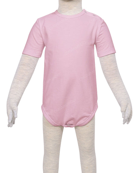 Short Sleeve Crew Neck Onesie